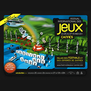 Affiche du Festival des Jeux Cannes 2011