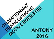 Championnat francophone mots-croisistes 2016