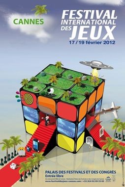 Affiche du Festival des Jeux Cannes 2012