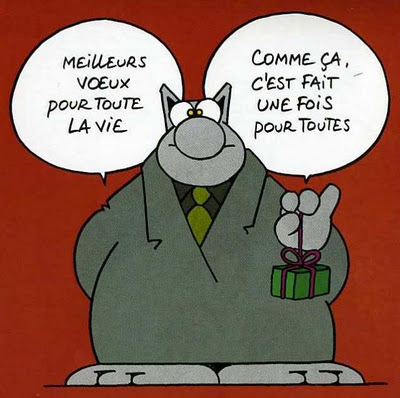 Le Chat de Geluck vous souhaite une bonne année